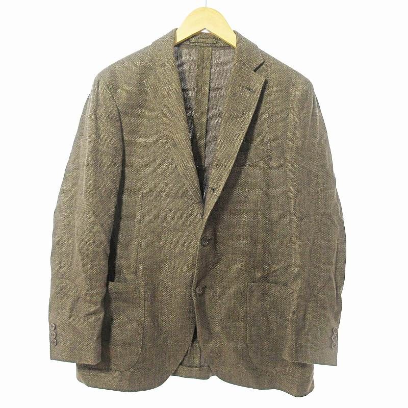 ラルディーニ LARDINI 美品 テーラードジャケット ブレザー 3B 段返り