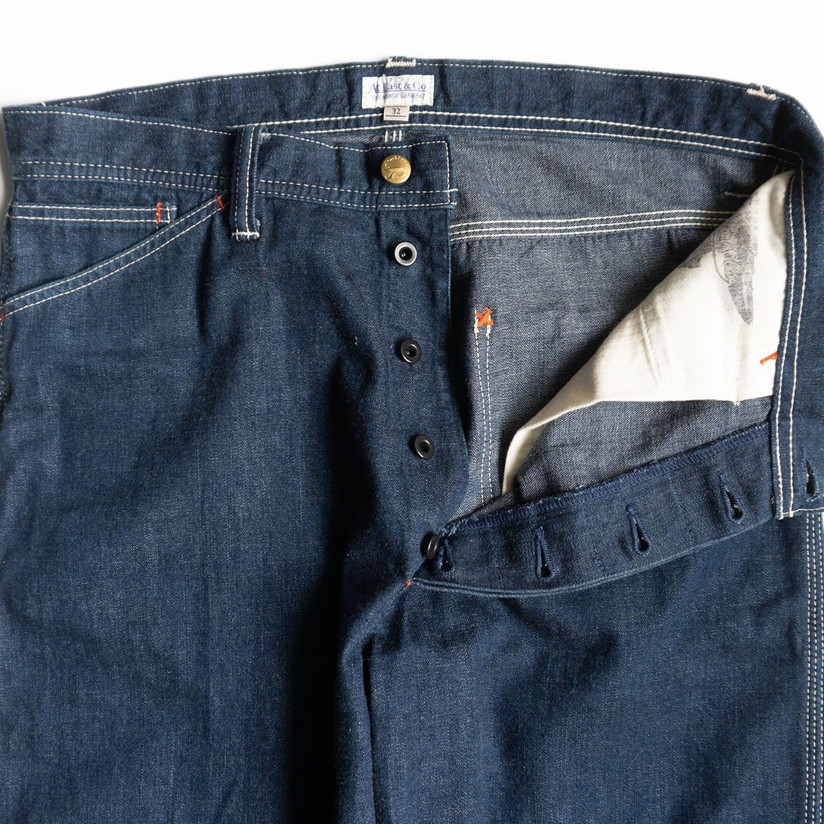 AT LAST&CO アットラスト 36 ペインター At Last & Co ペインターパンツ デニム - ブランド古着の買取販売