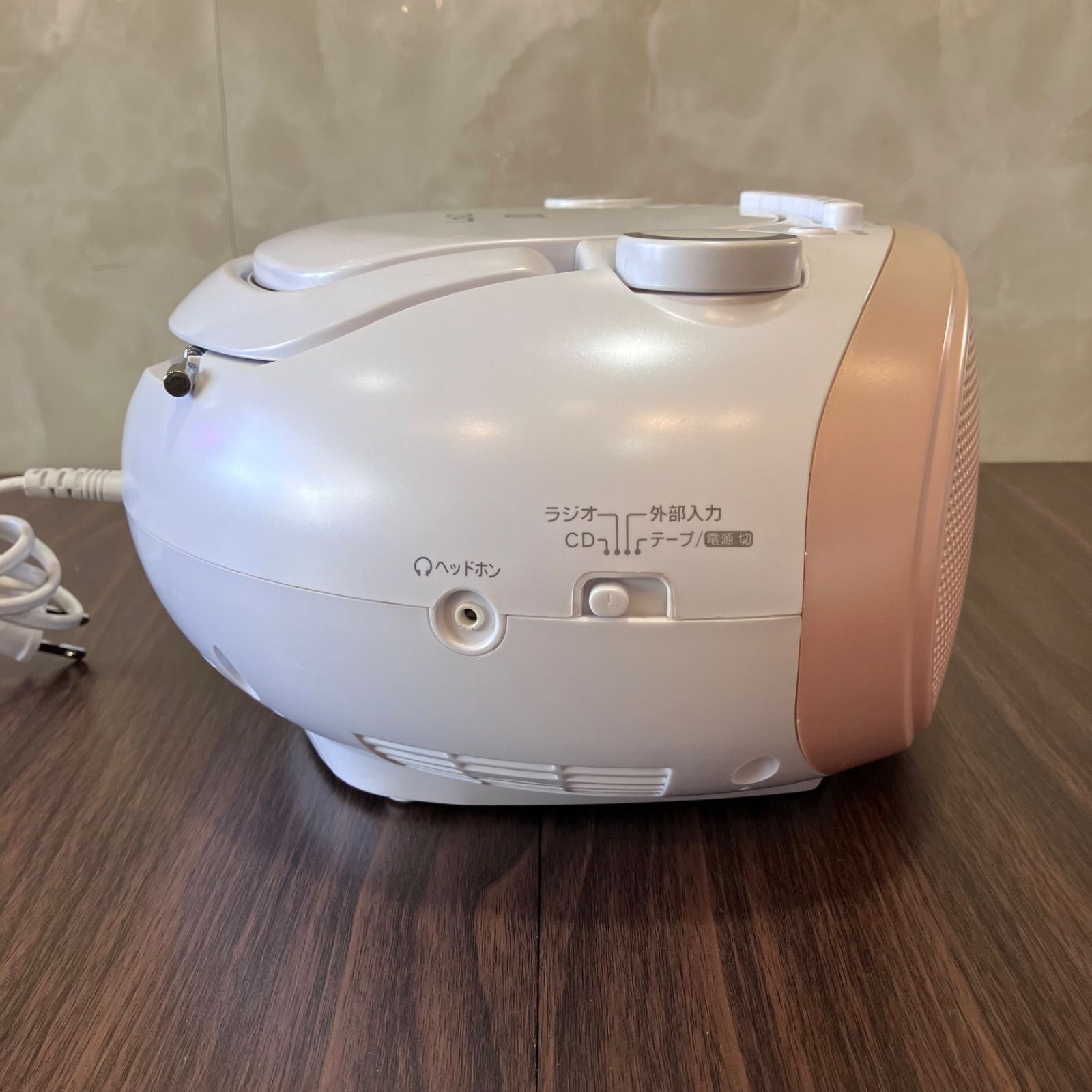 送料無料】HITACHI／日立 CDラジオカセットレコーダー CK-5Y CD