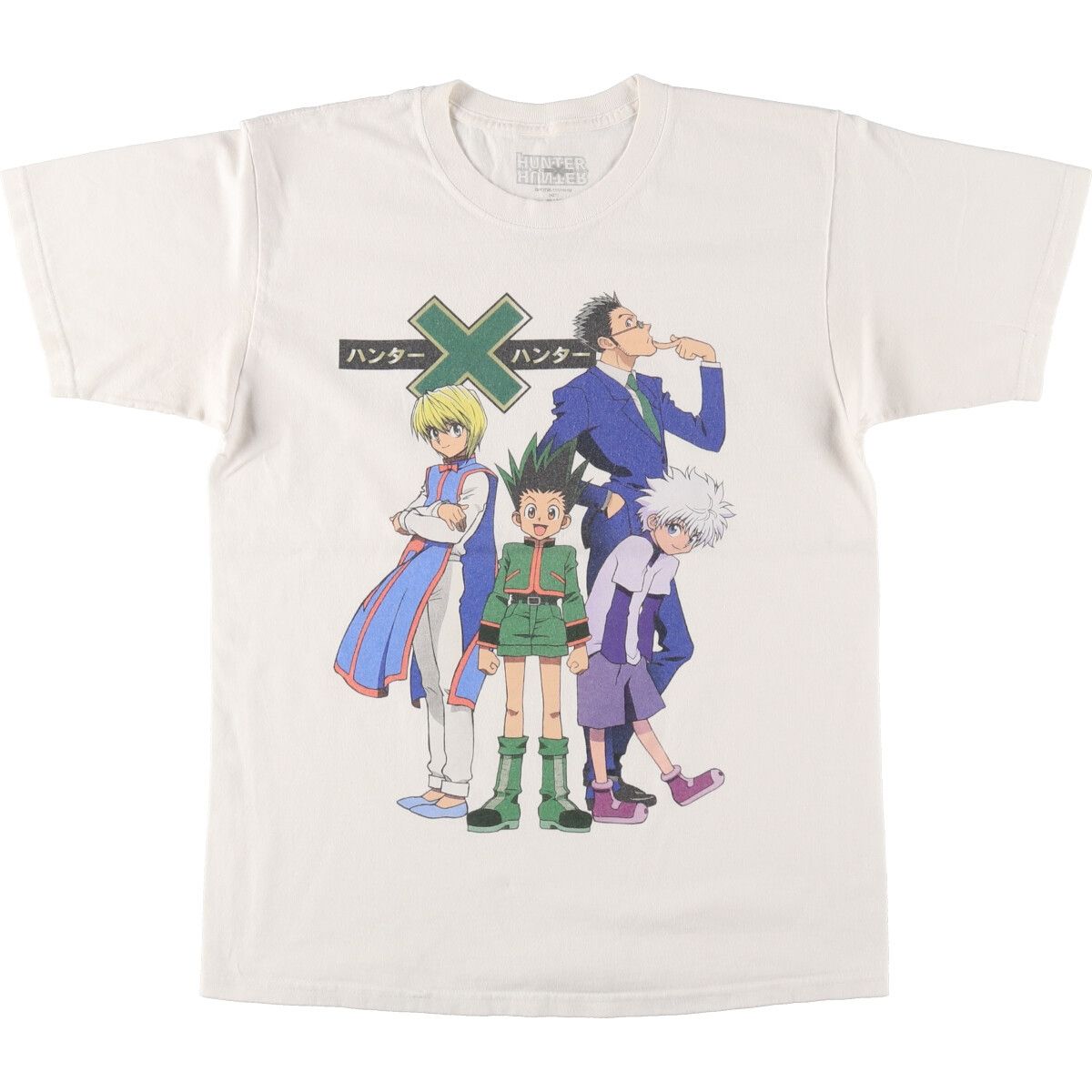 古着 HUNTER HUNTER ハンターハンター キャラクタープリントTシャツ メンズM相当/eaa493152