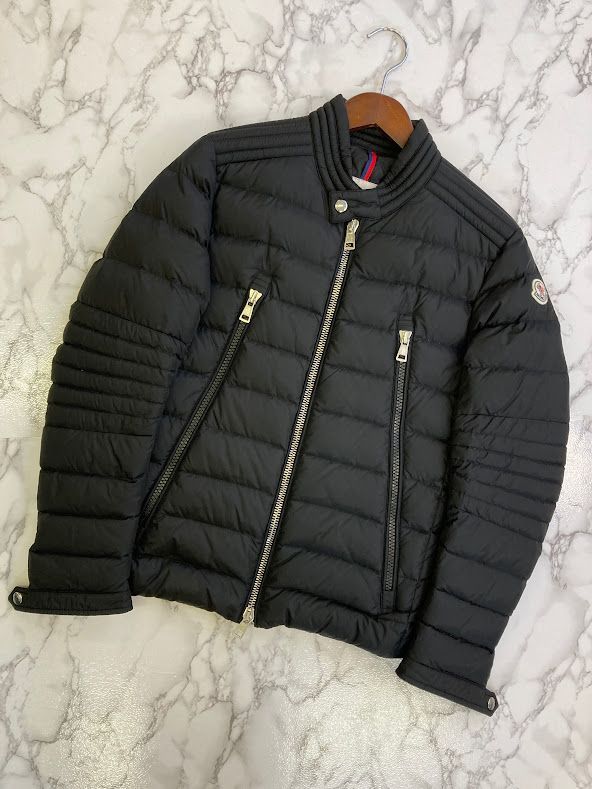 19年製 美品 MONCLER モンクレール AMIOT アミオット ライダース