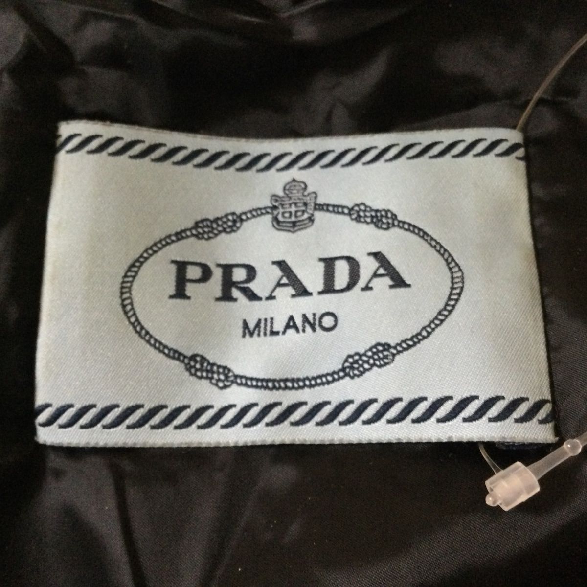 PRADA(プラダ) ダウンジャケット サイズ38 S レディース - 黒 長袖 