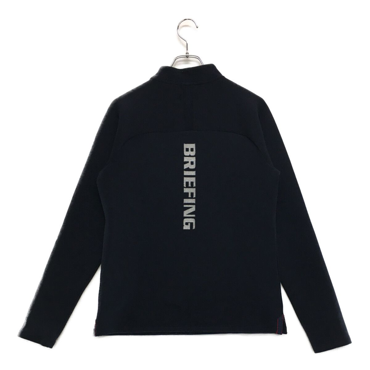 BRIEFING ブリーフィング　ハーフジップ 長袖　ネイビー　Mサイズ ゴルフ メンズ ブリーフィング BRIEFING カットソー M 紺 ネイビー
