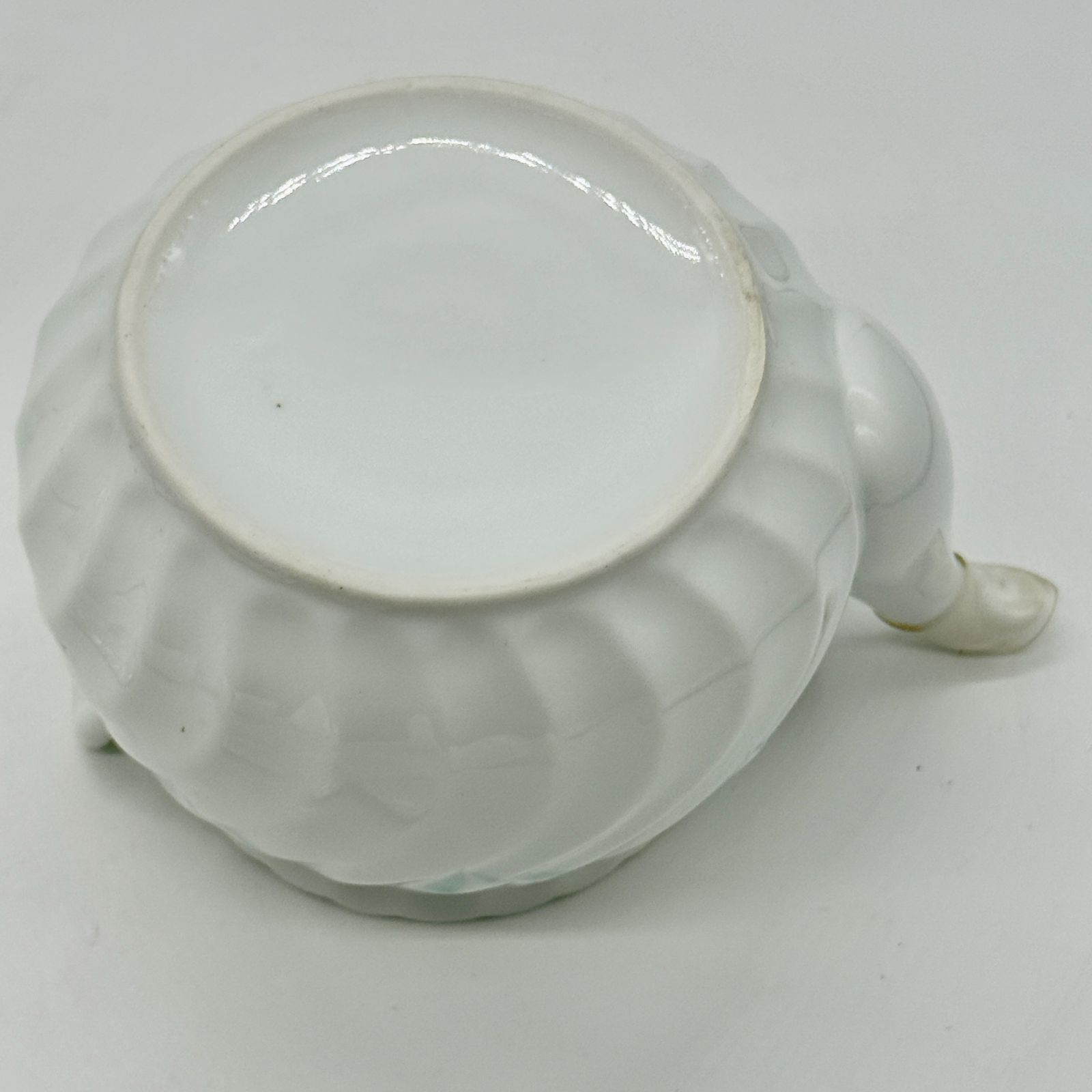 未使用品】有田焼 ホタル彫り 透かし 高山窯 急須＆蓋付湯呑セット