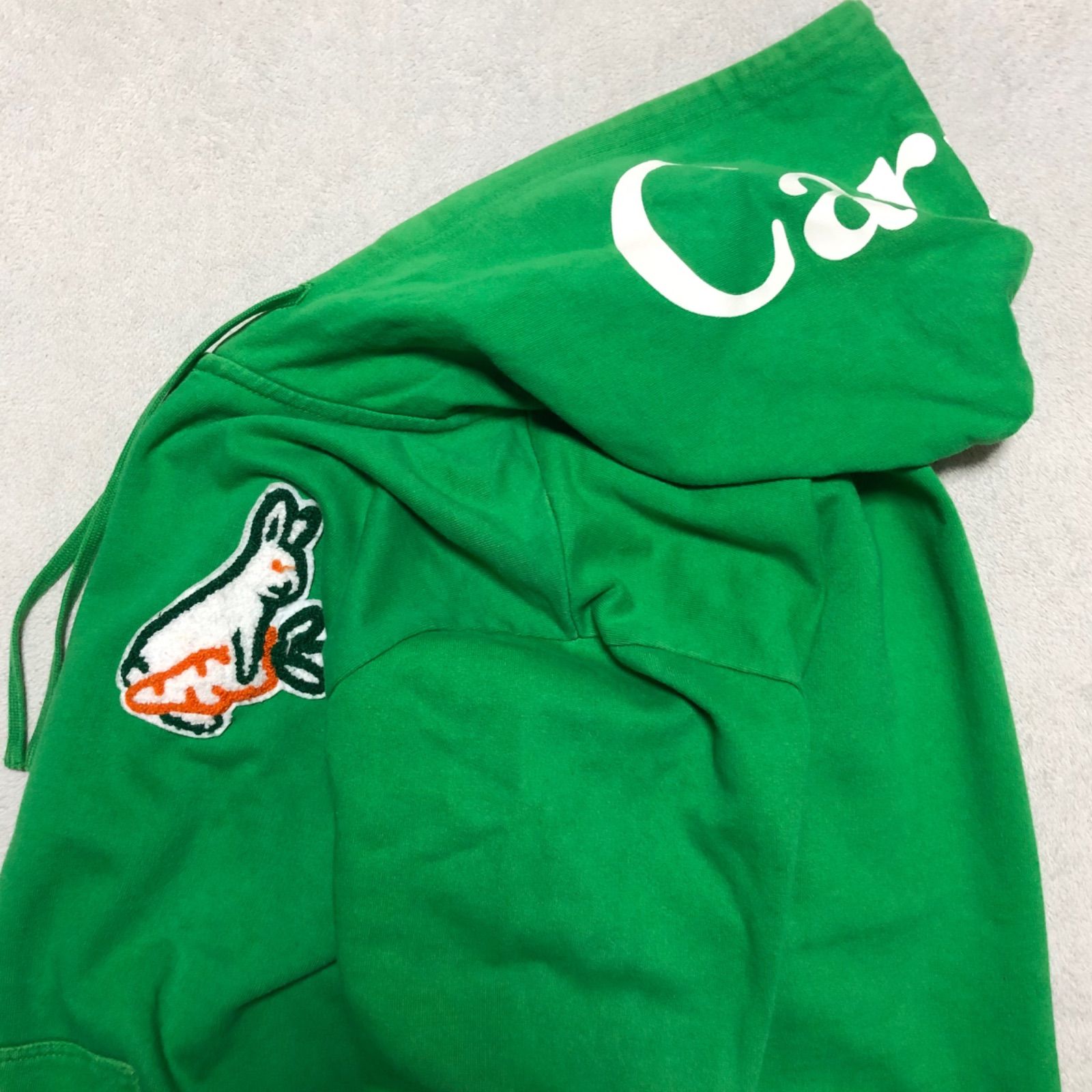 【新品タグ付】 #FR2 GOLFジップアップスウェットパーカー グリーン FR2 × Carrots ZIP UP SWEAT HOODIE スウェットフーディー パーカー