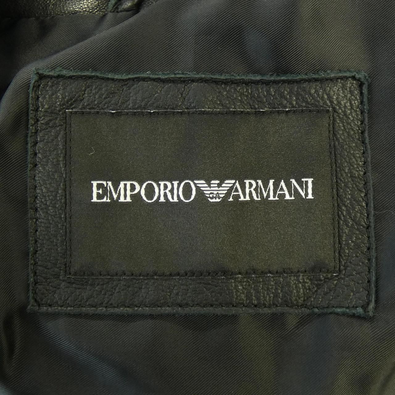 エンポリオアルマーニ EMPORIO ARMANI レザーライダース