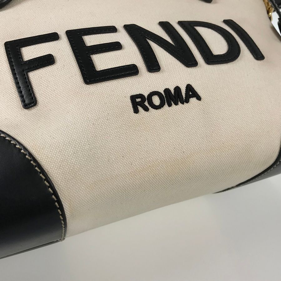 フェンディ FENDI バイザウェイ 8BL146 キャンバス ハンドバッグ kkd【中古】