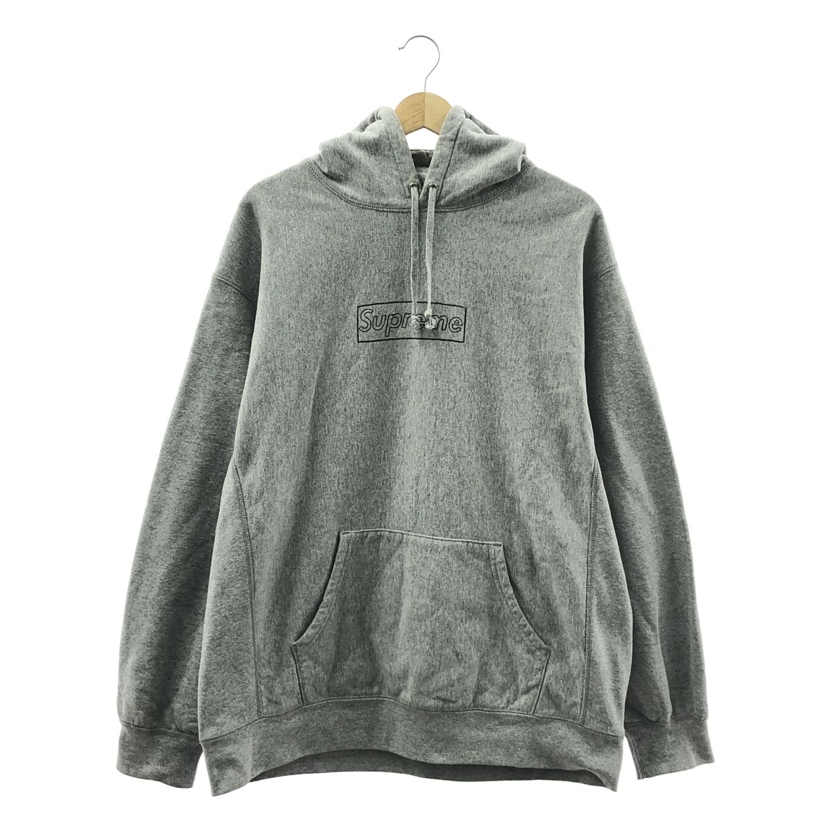 SUPREME / シュプリーム | ×Kwas カウズ / Chalk Box Logo Hooded
