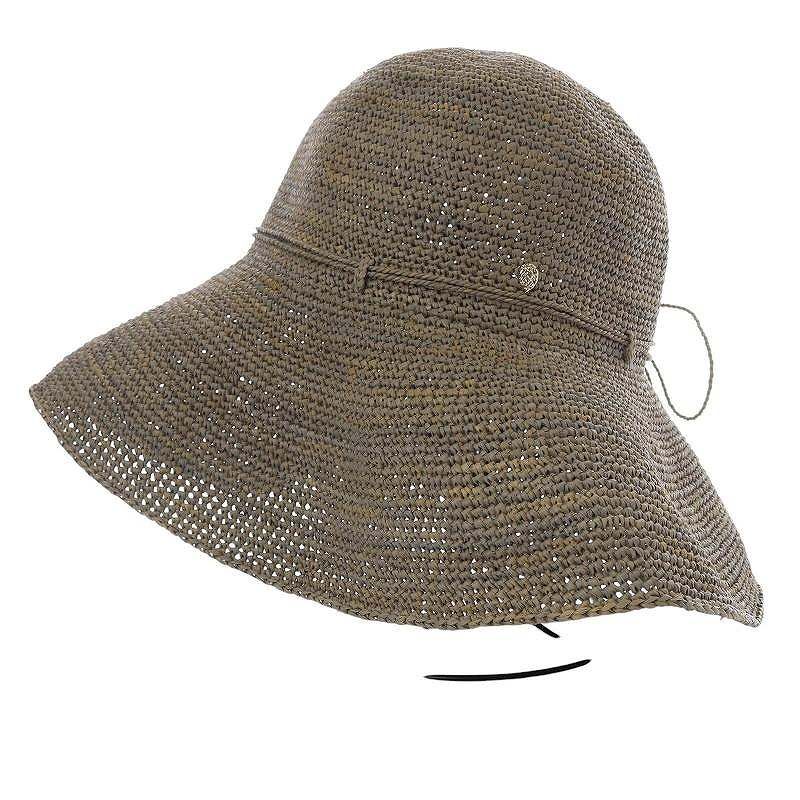 ヘレンカミンスキー キャップ Blaise ラフィア×コットン ブリム12cm