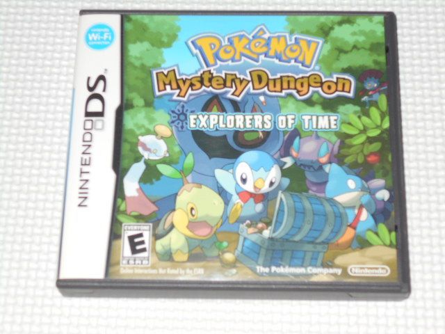 DS☆POKEMON MYSTERY DUNGEON EXPLORERS OF TIME 海外版 北米版☆箱付 