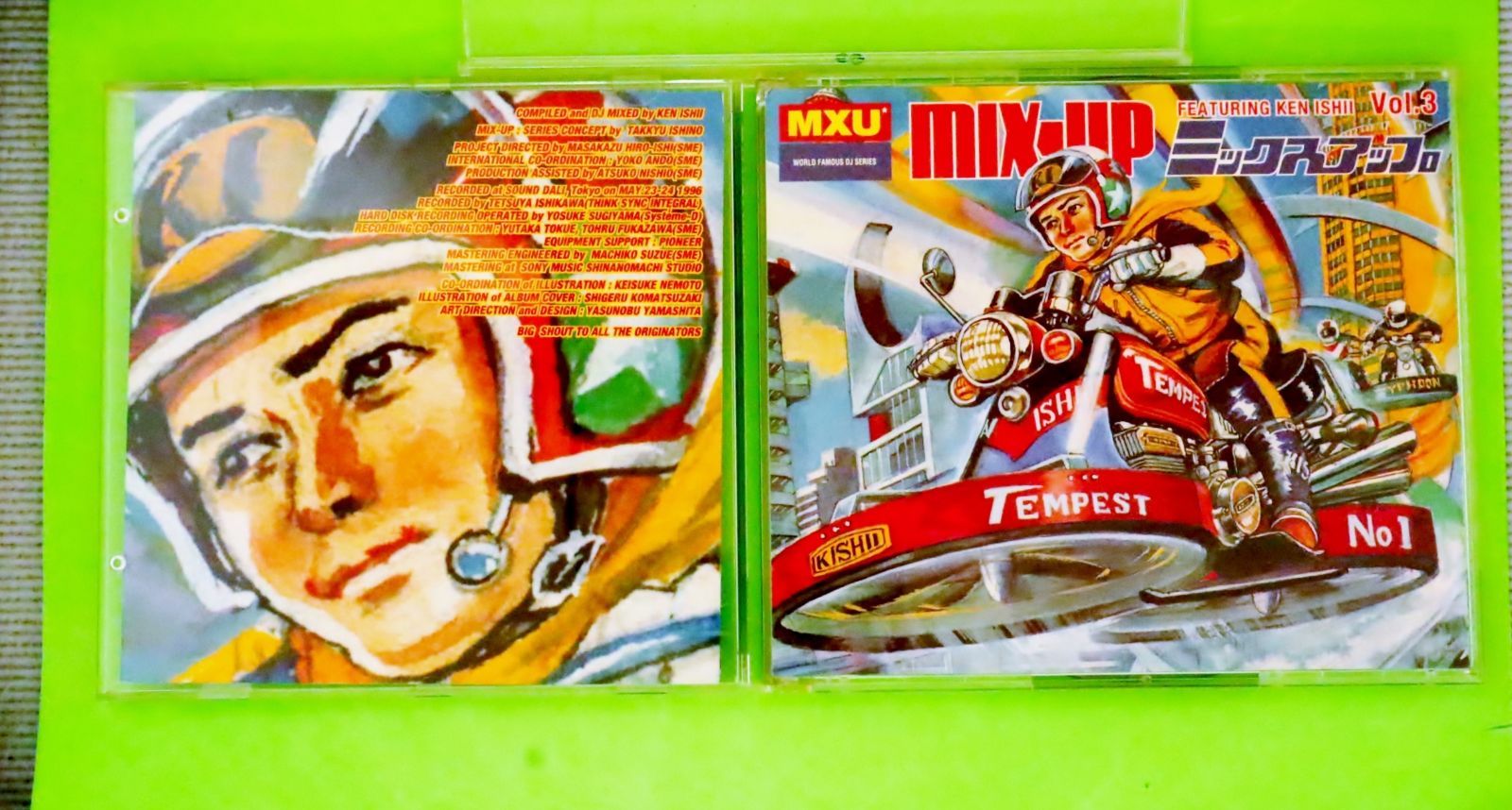 輸入盤CD☆ケン・イシイ/KEN ISHII□ Mix Up Vol.3 □5099748509628