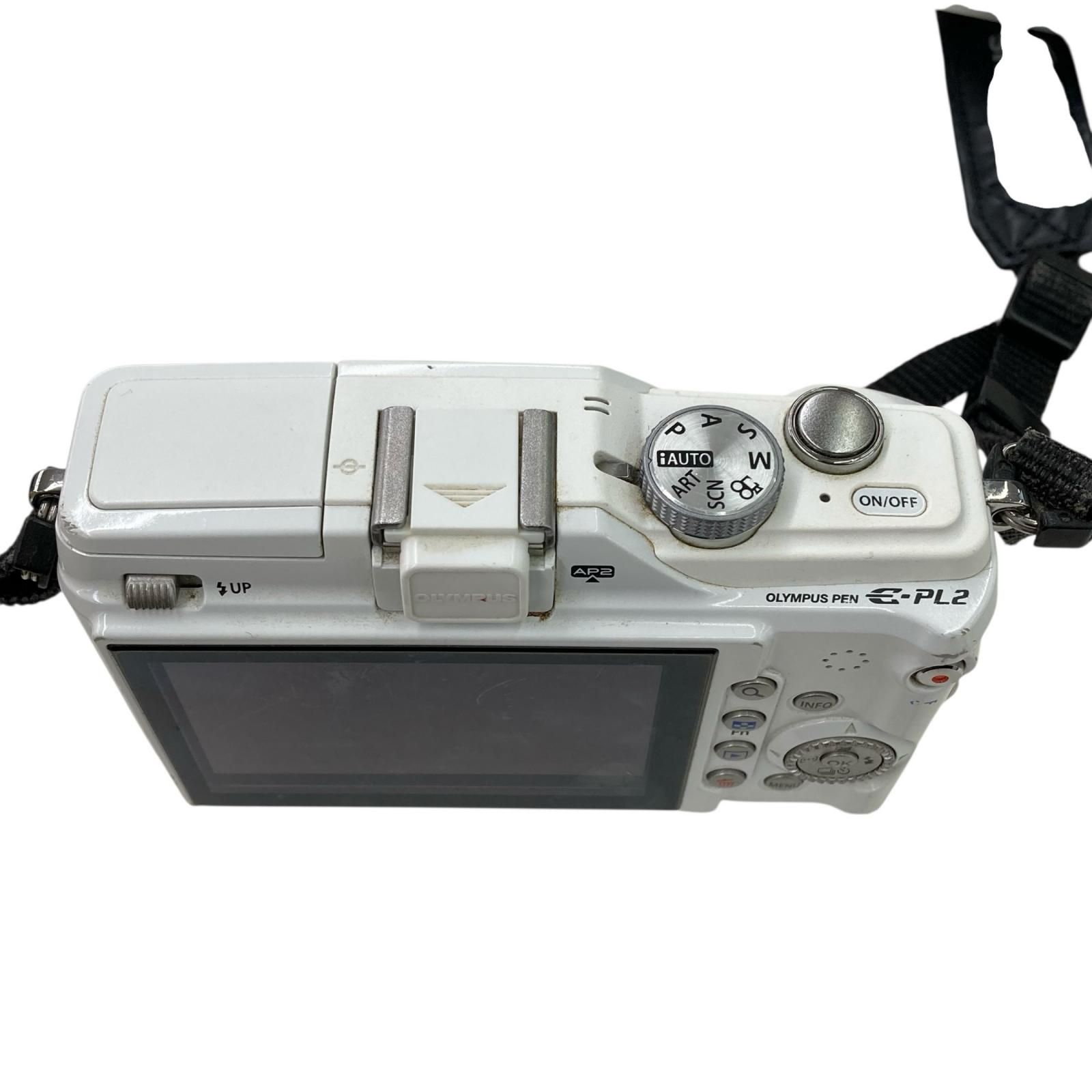 OLYMPUS PEN E-PL2 本体＋望遠レンズ＋標準レンズ（ジャンク） 186000