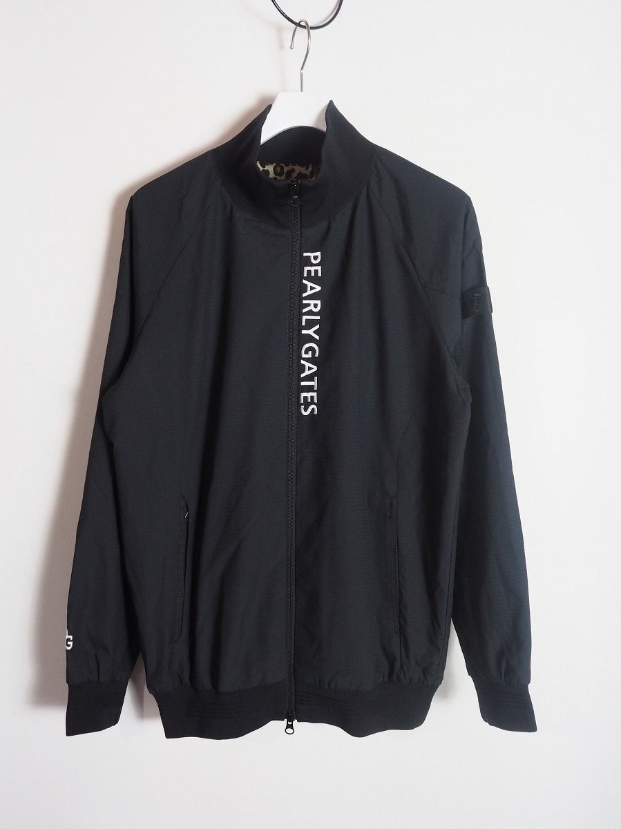 PEARLY GATESパーリーゲイツ蓄熱保温 ハイネックブルゾン ブラック