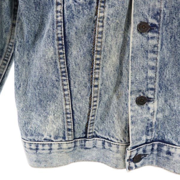 39sジージャンメンズリーバイス ヴィンテージ 75505-0217 ケミカルウォッシュ デニムジャケット 36 Levi's ジージャン メンズ   【230916】