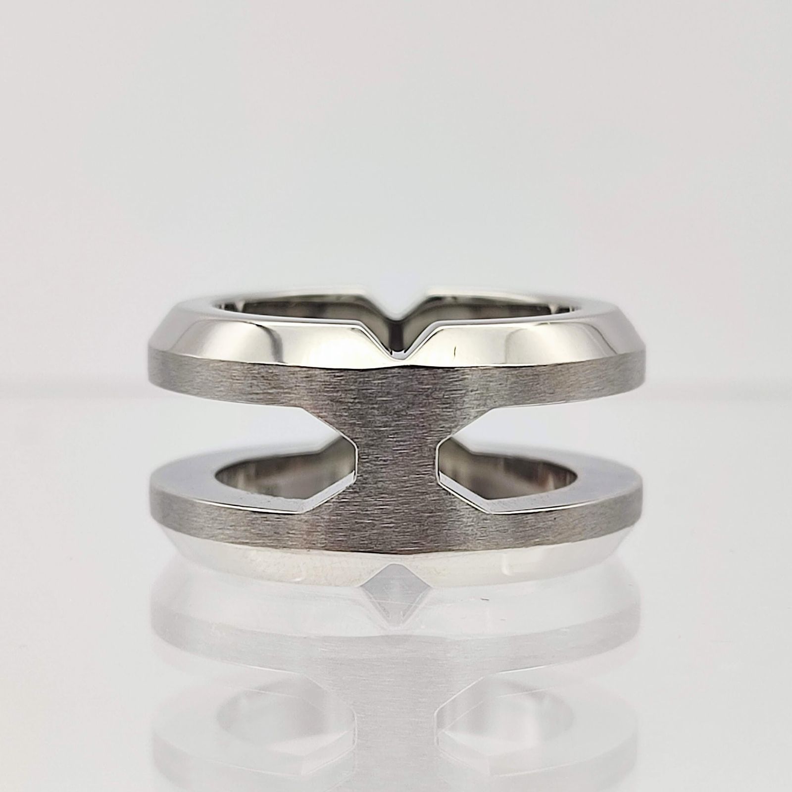 美品】HERMES エルメス Hリング ステンレス T60 18号 - メルカリ