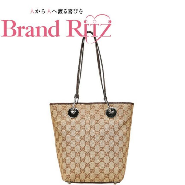 グッチ GGキャンバス ミニトートバッグ　　中古品 楽天市場】【バッグ】GUCCI グッチ GGキャンバス ミニトート