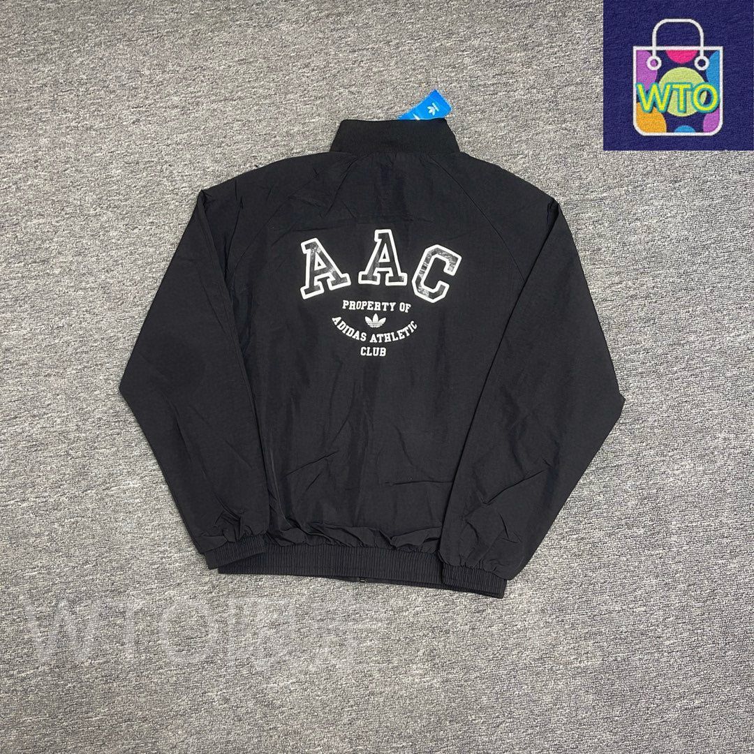 adidas Originals メンズ ジャケット スリーダブル パッチワーク ブラック ホワイト M-XXL -WTO輸入1