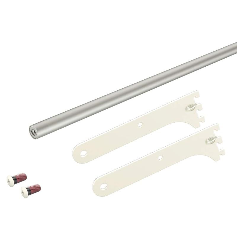 南海プライウッド アームハング棚柱SS スリムパイプ 16φ SSホワイト 幅900mmタイプ SS-SPW9W 0