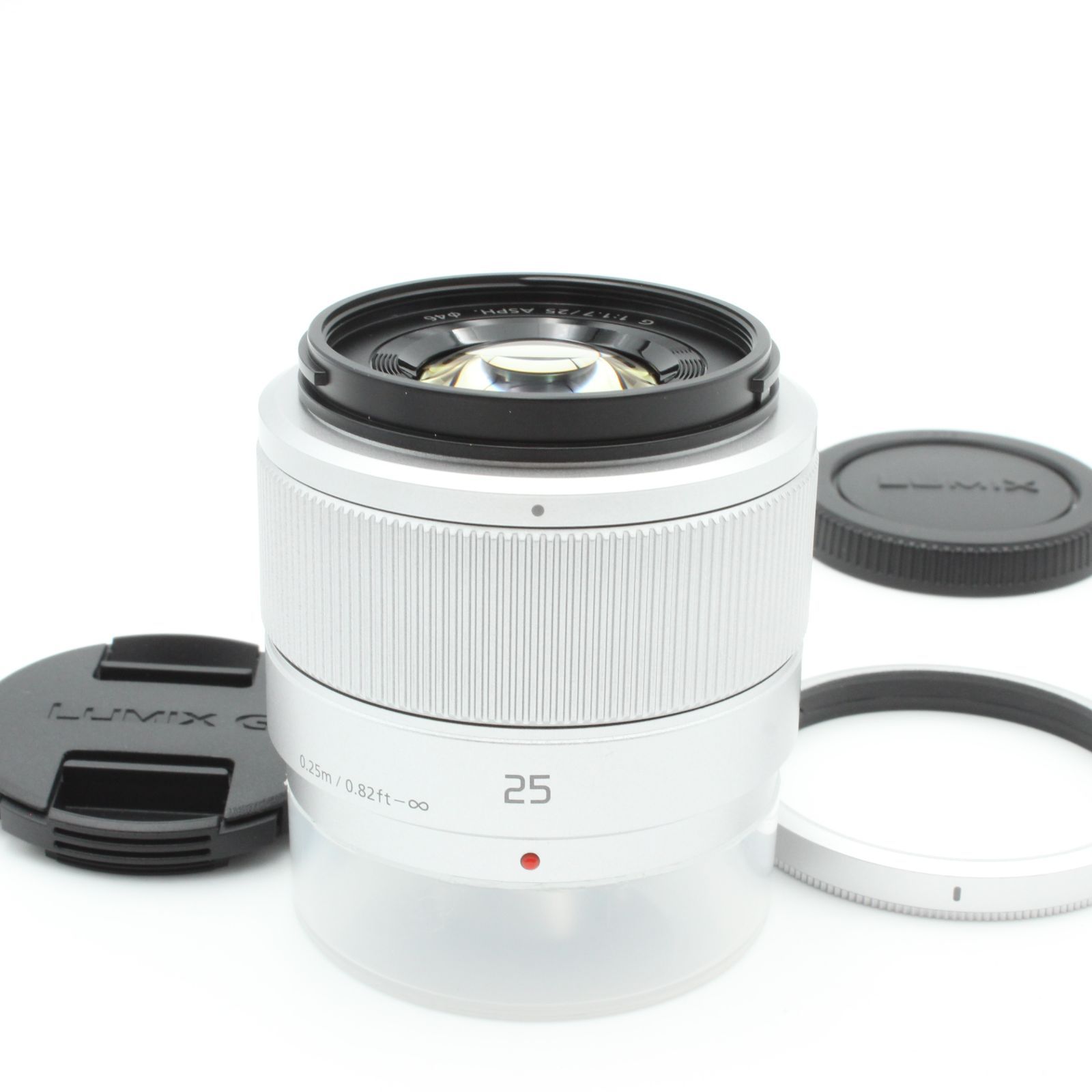 新品同様】 Panasonic パナソニック H-H025 Lumix G 25mm f1.7 ASPH 
