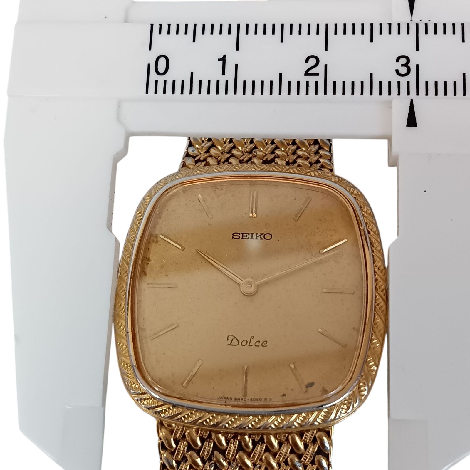 稼働 綺麗】830-3 SEIKO Dolce セイコー ドルチェ 8N40-5040 メンズ 
