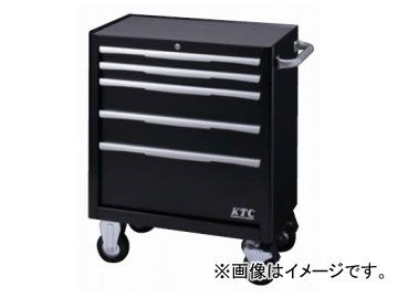 KTC ローラーキャビネット 5段5引出し ブラック EKW-1005 BK