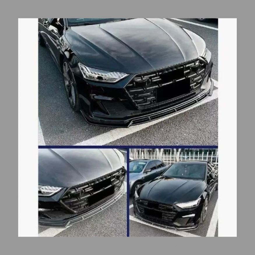 フロントバー一体型フロントリップ フロントショベルアングル