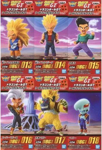 中古】フィギュア 全6種セット 「ドラゴンボールGT」 ワールド