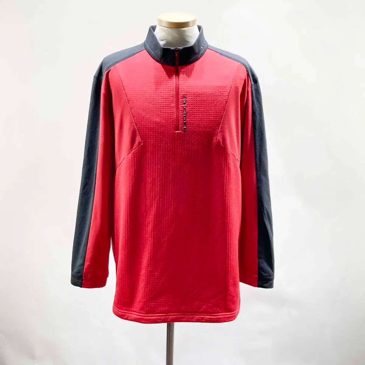 アイダー メンズ 登山Tシャツ ハーフジップ 起毛 XXL ジーンズ センス
