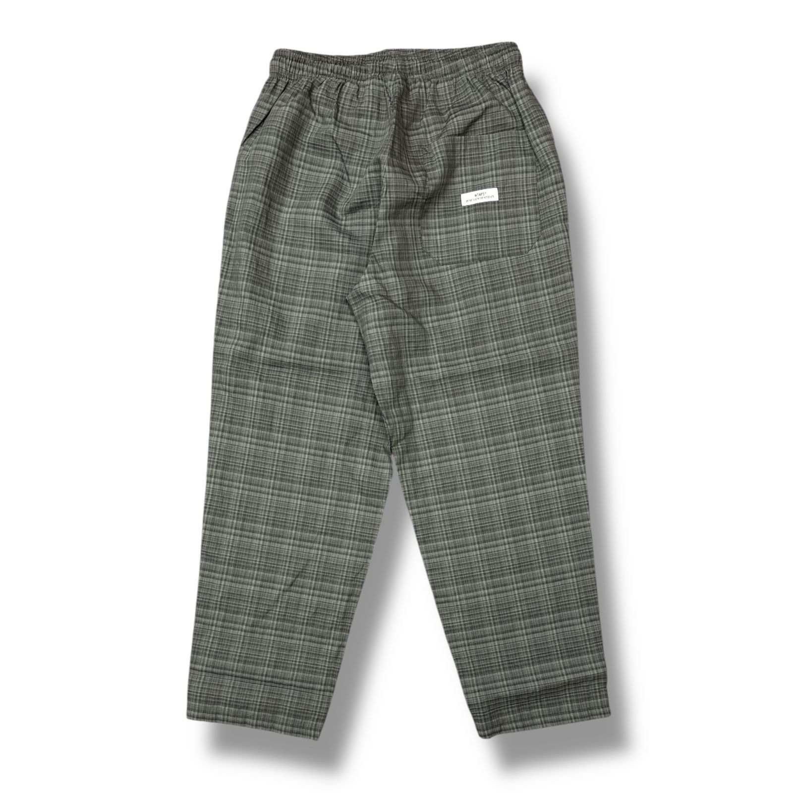 ダブルタップス WTAPS TROUSERS　スラックス チェック グレー 楽天市場】チェック パンツ（ブランドダブルタップス）（メンズ