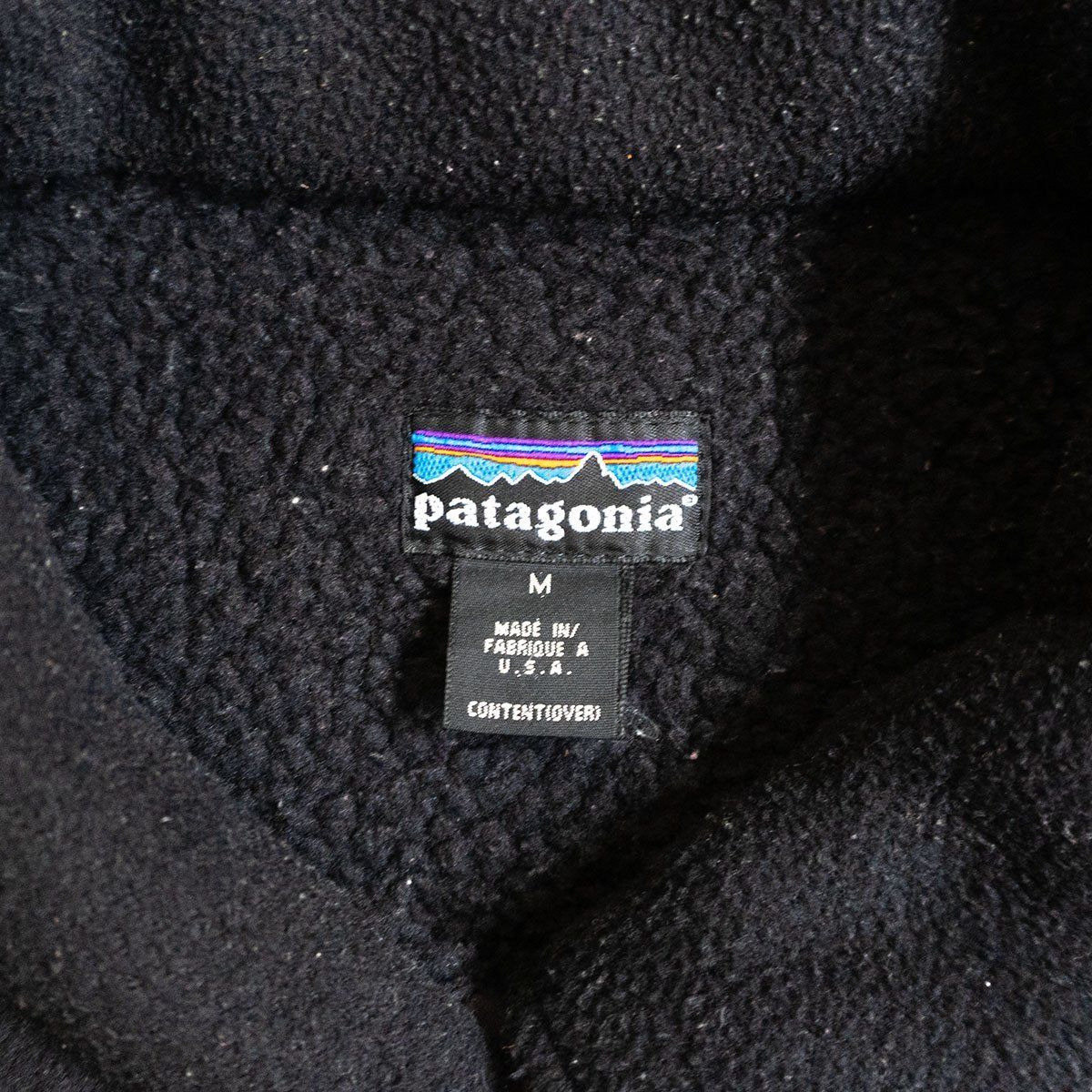 雰囲気抜群】PATAGONIA【90s シャーリングコート】M フリース USA製 