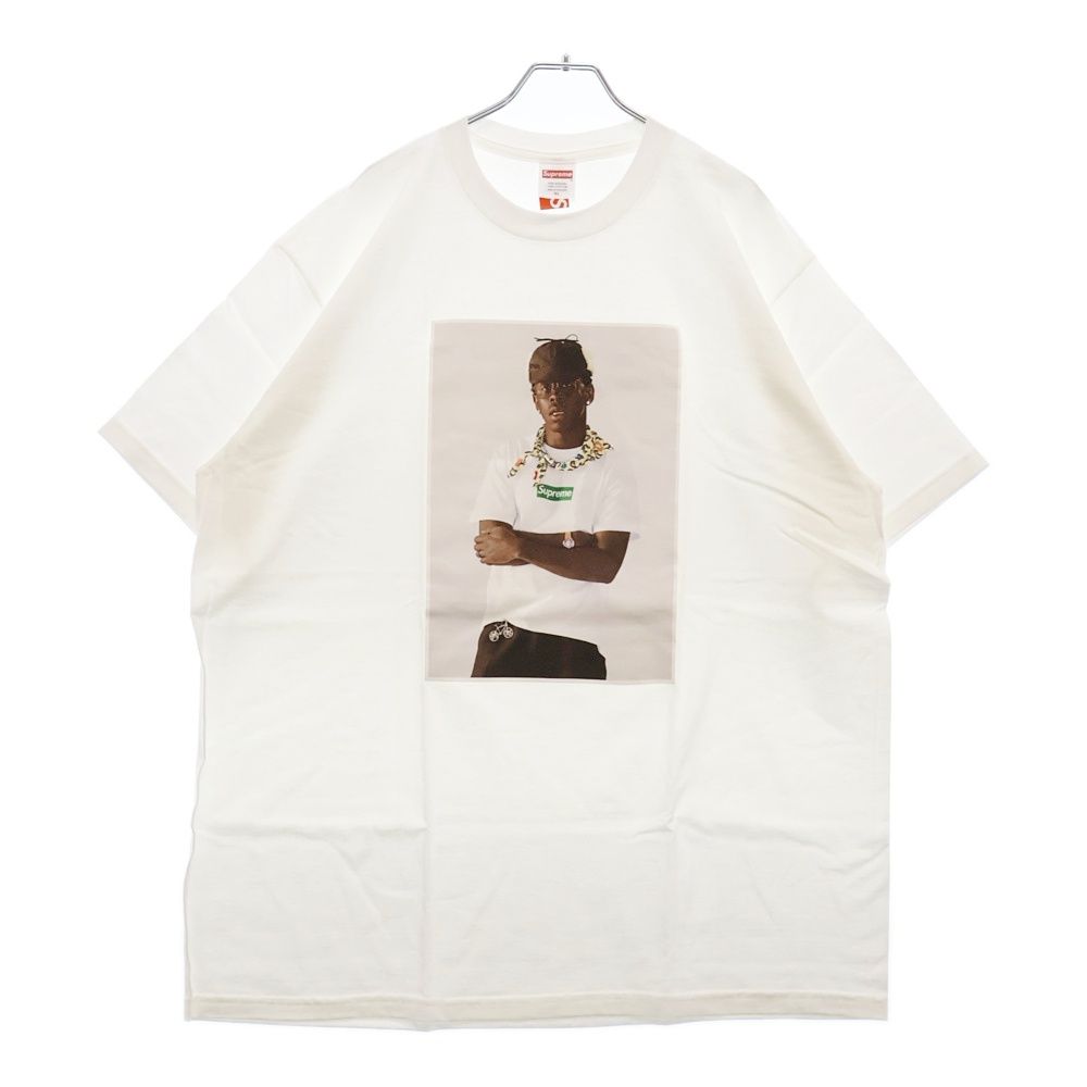 SUPREME (シュプリーム) 24AW Tyler The Creator Tee タイラーザクリエイター フォトプリント クルーネック 半袖Tシャツ カットソー ホワイト