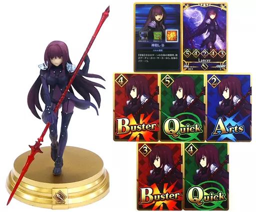 Fate Grand Order Duel スカハサカード Secret & Array Confirmed! FGO Duel 1st Series All Figure