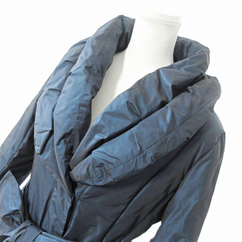 ヒロコビス HIROKO BIS 美品 ダウンコート ダウンジャケット ショール