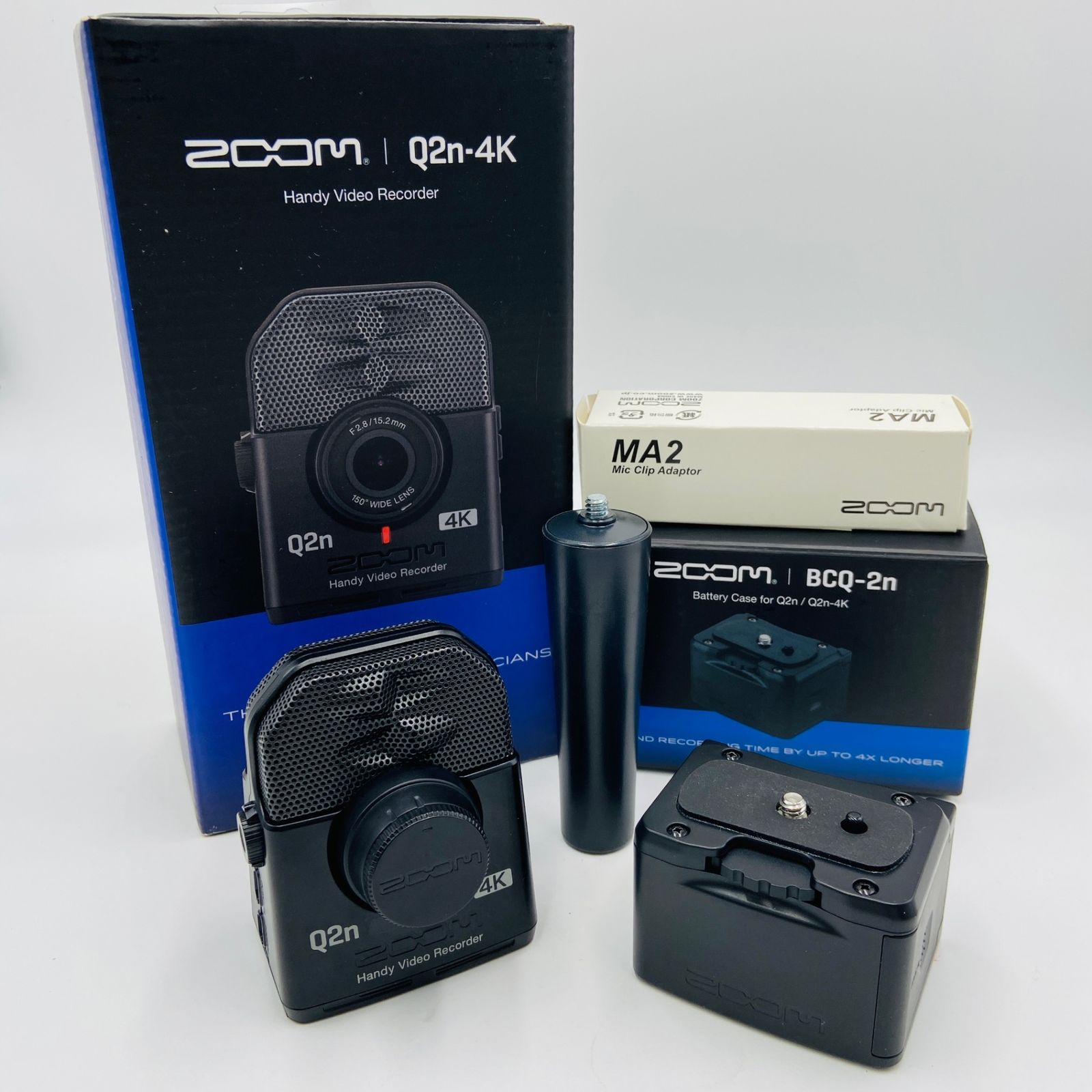 ZOOM Q2n-4k 付属品完備 BCQ-2n MA2付属 C3960-80