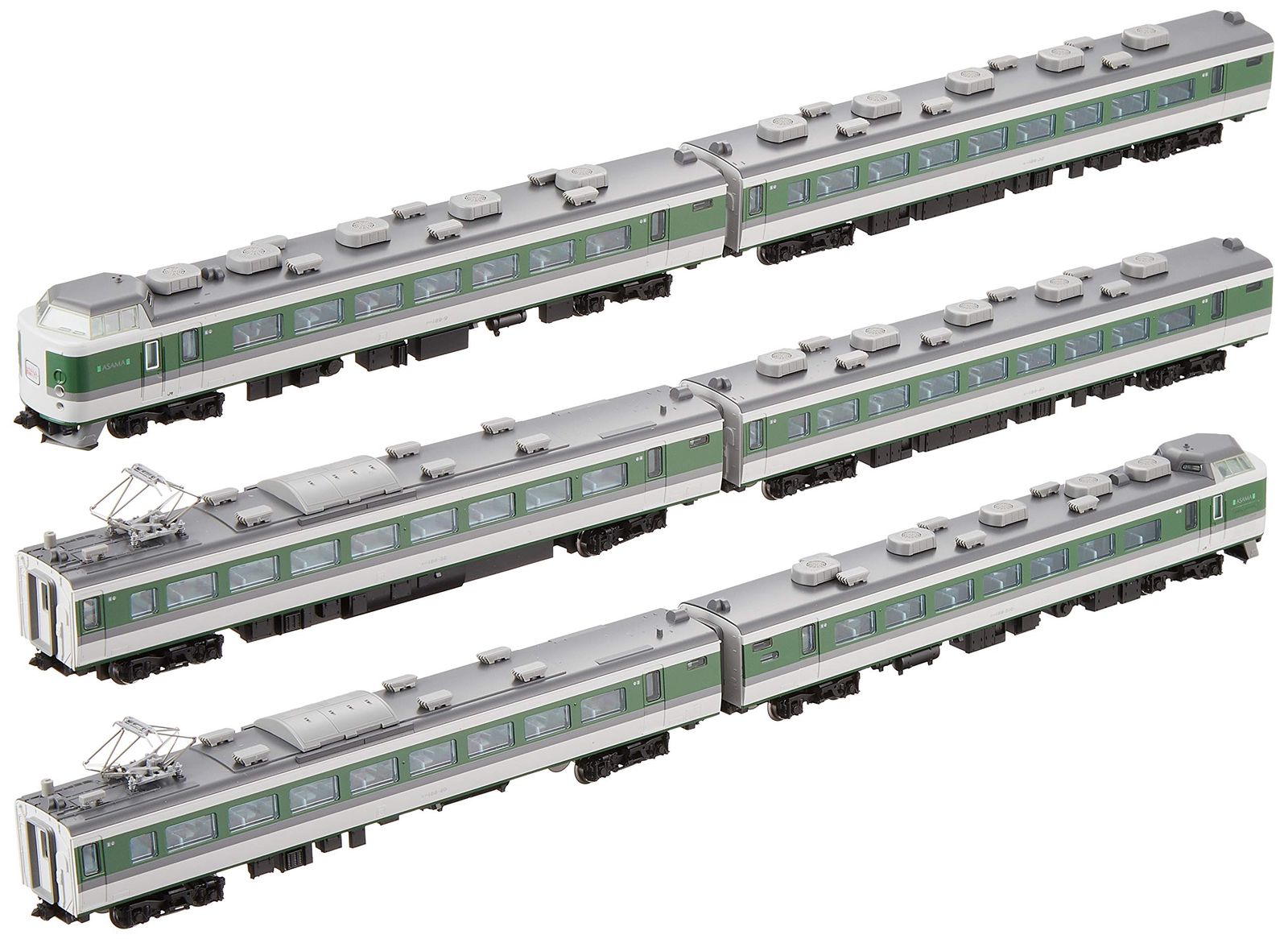 TOMIX Nゲージ 189系 N102編成 あさま色 セット 6両 98637 鉄道模型
