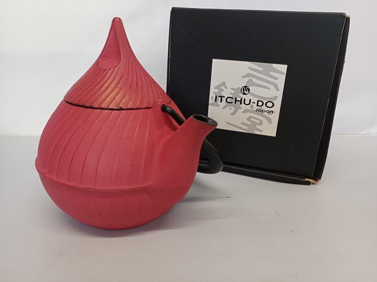 壱鋳堂 急須 南部鉄器 蕾 ローズピンク Ichiudo Teapot Nanbu Ironware Bud Rose Pink