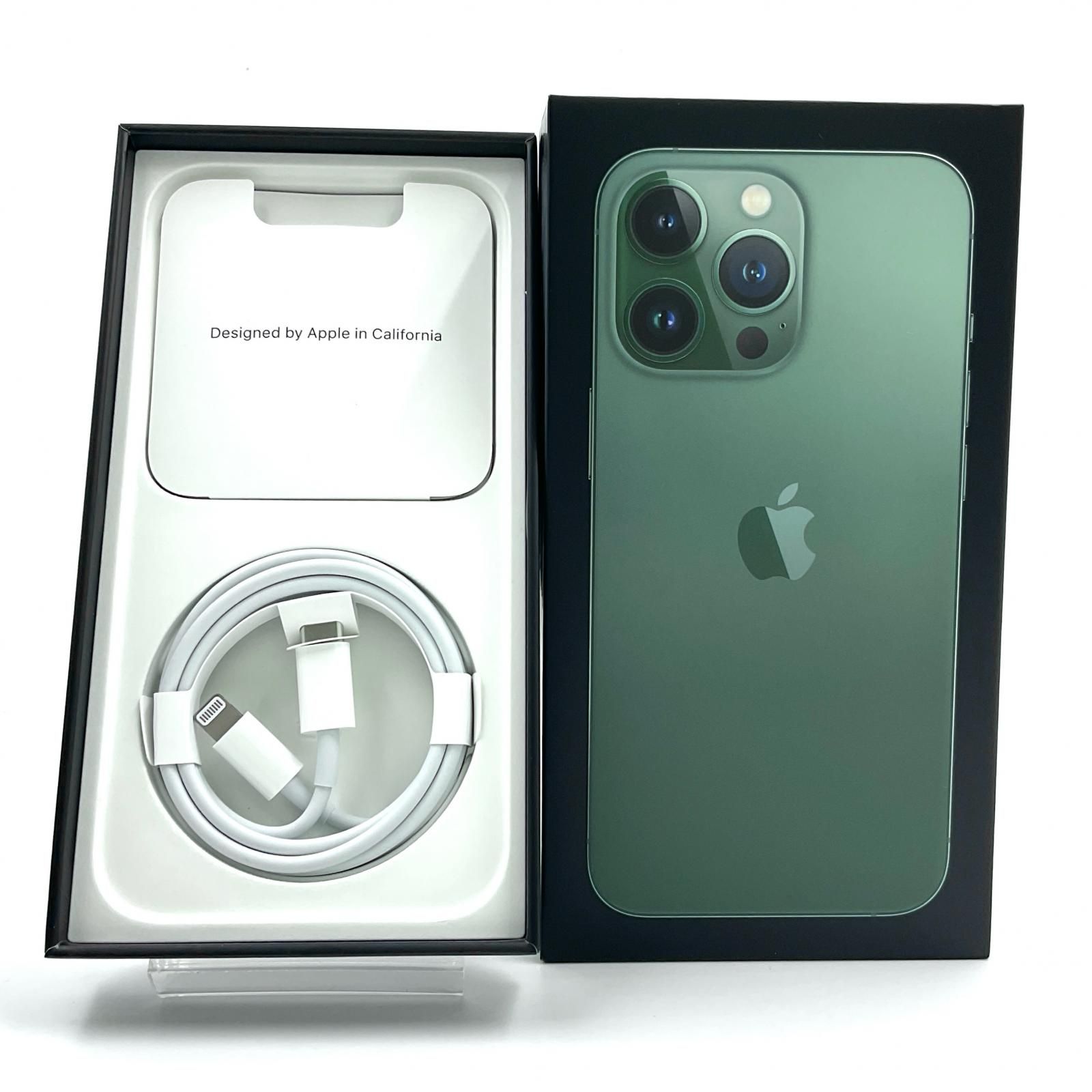 iPhone 13 Pro 128GB アルパイングリーン docomo 白ロム 動作