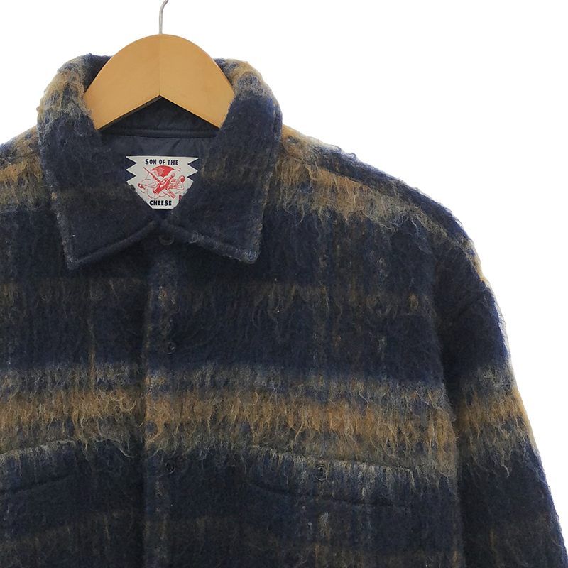 SON OF THE CHEESE / サノバチーズ | Quilt CPO Shirts ウールシャギー 