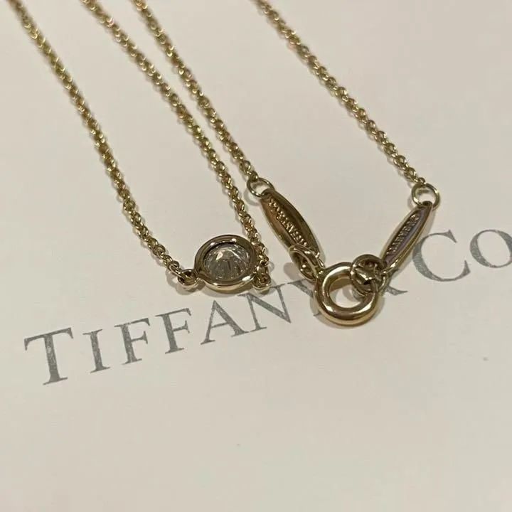 美品！ティファニー　TIFFANY&Co. バイザヤードネックレス