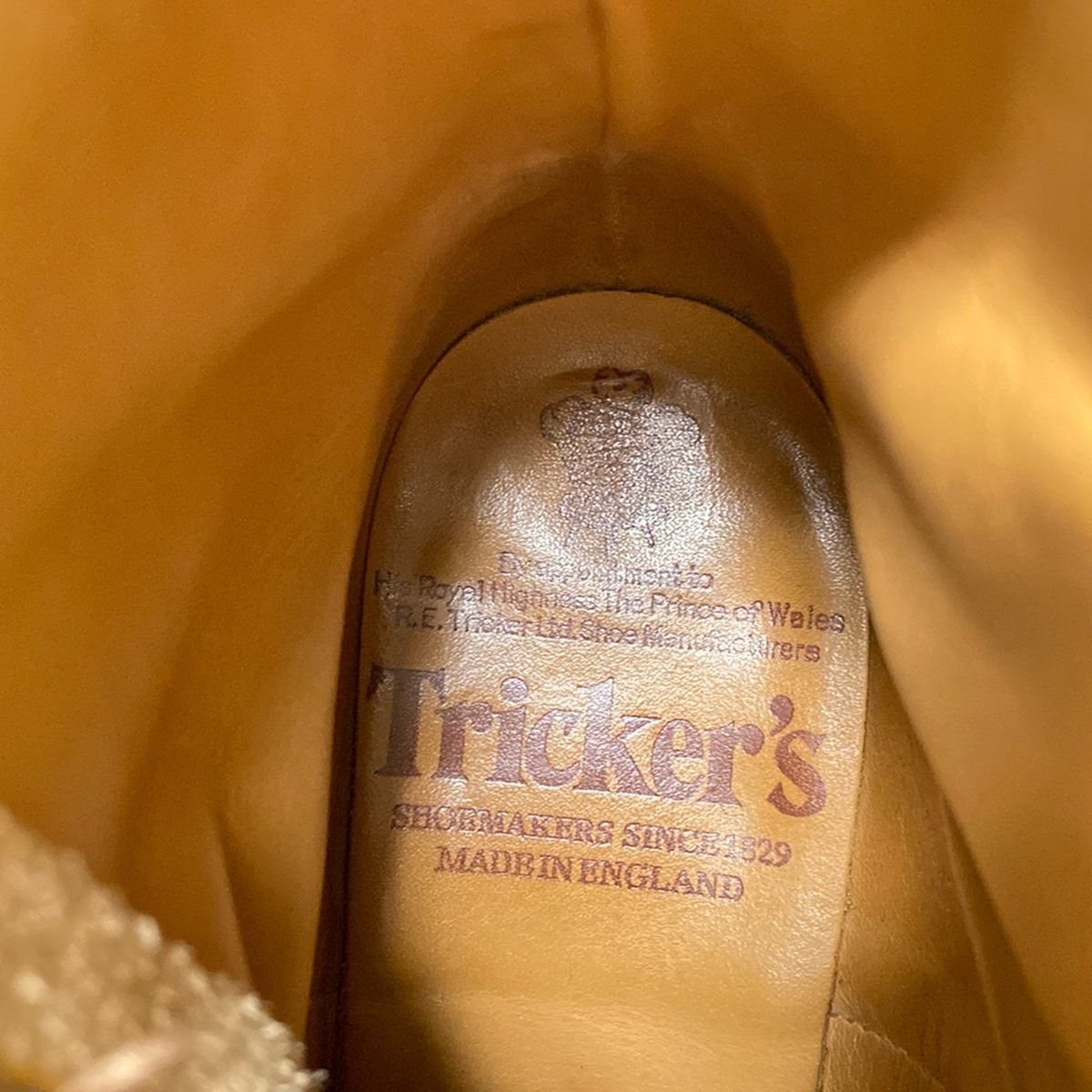 Tricker s トリッカーズ ショートブーツ 5 1|2 レディース - ブラウン×アイボリー レザー KIN-KAAI_COM