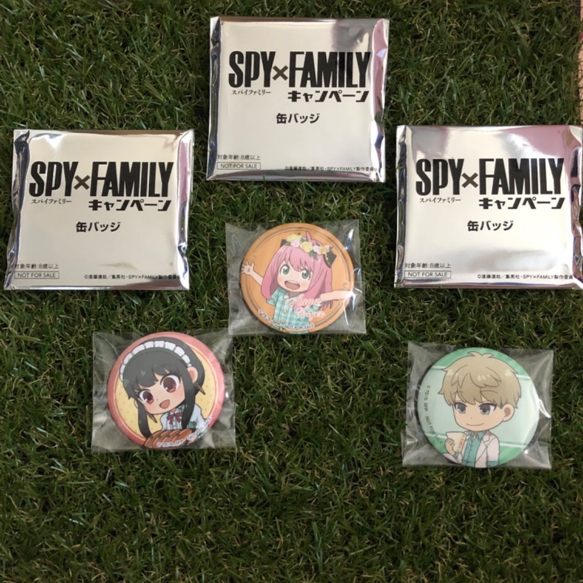 春のコレクション 新品、未使用 ✨SPY×FAMILY✨SEGAコラボ 缶バッジ ...