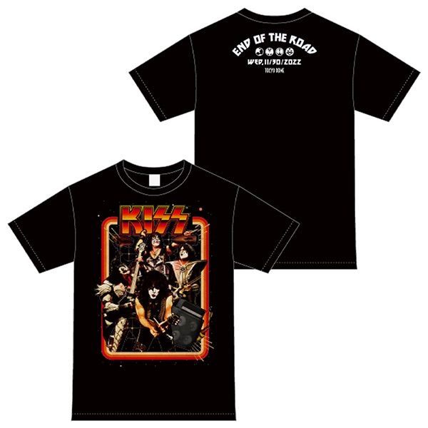 KISS END OF THE ROAD WORLD TOUR TOKYO DOME 2022 悪魔のロック Tシャツ Mサイズ - メルカリ