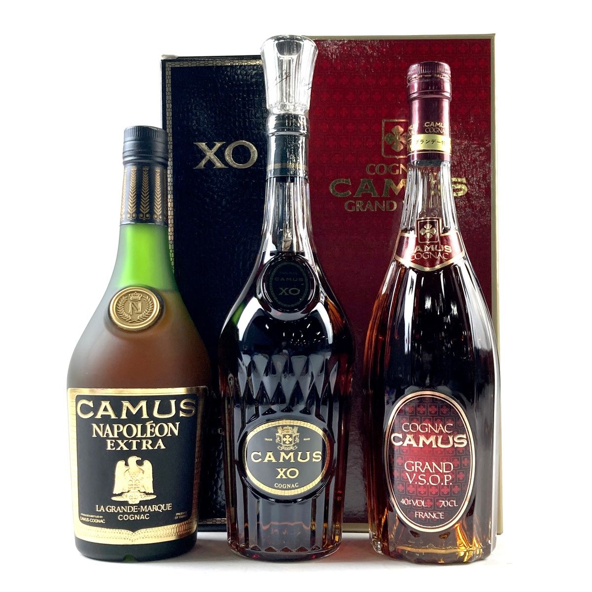 カミュ - 3本 カミュ ナポレオン エクストラ グランマルキ VSOP XO コニャック 700ml 3本 カミュ CAMUS ナポレオン エクストラ グランマルキ XO