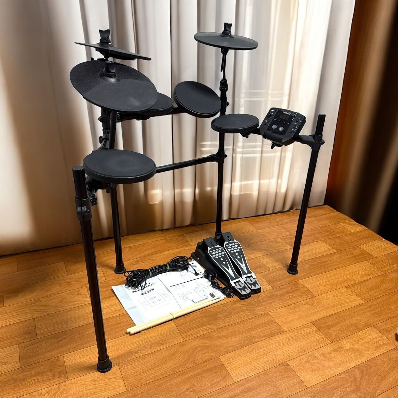 美品 MEDELI メデリ 電子ドラム DD-401J 中古