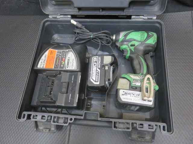  動作確認済み HITACHI 日立工機 14.4V コードレス インパクトドライバ WH14DBAL2 HIKOKI ハイコーキ