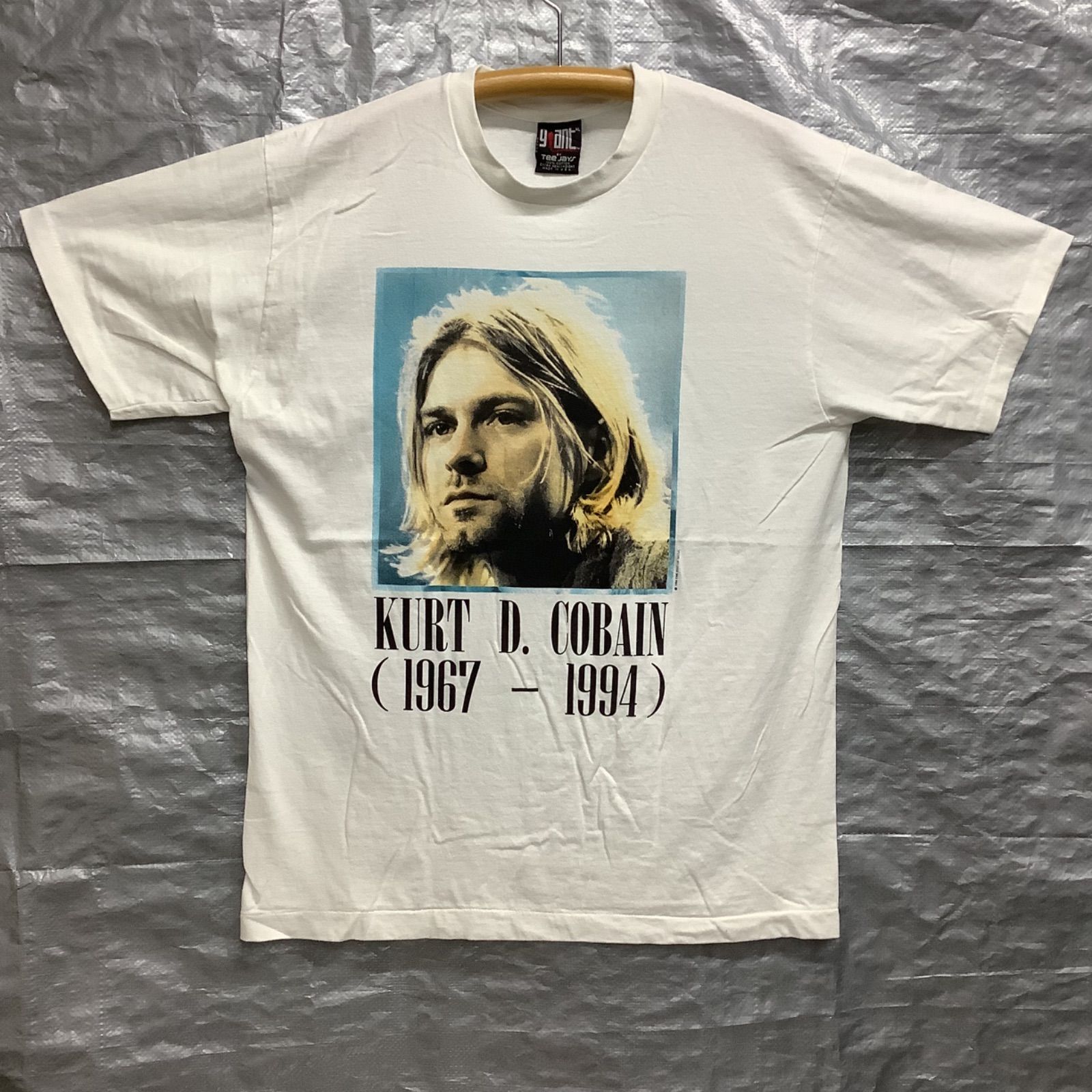 NIRVANA Kurt cobain 1994 XL Tシャツ-