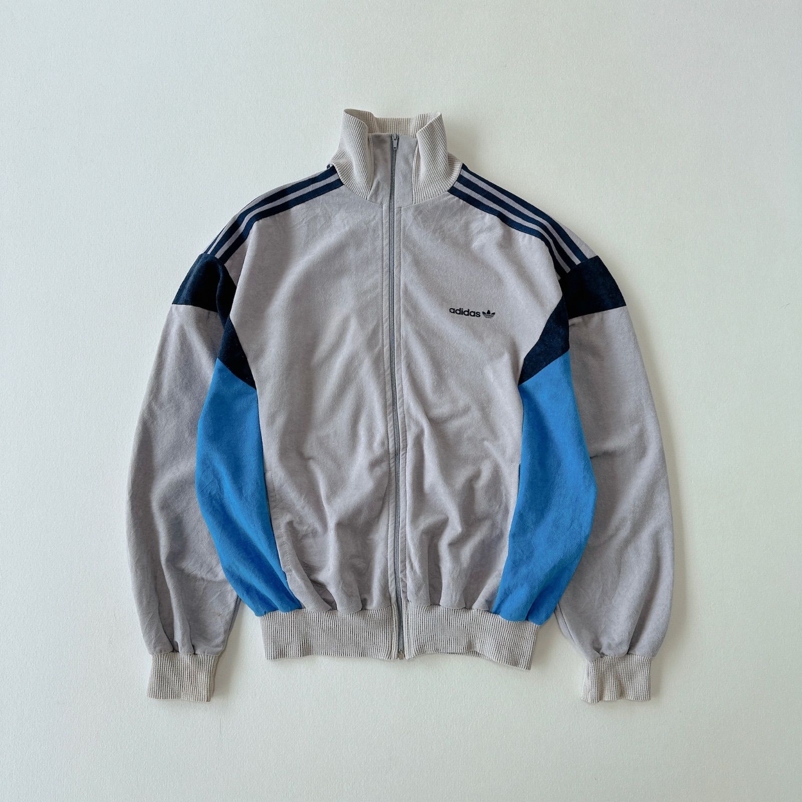 70s フランス製 アディダス VENTEX ベロア トラックジャケット adidas 