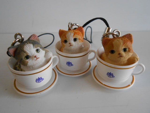 ♯Jsi28Hzカップインアニマルズこねこのじかん全8種