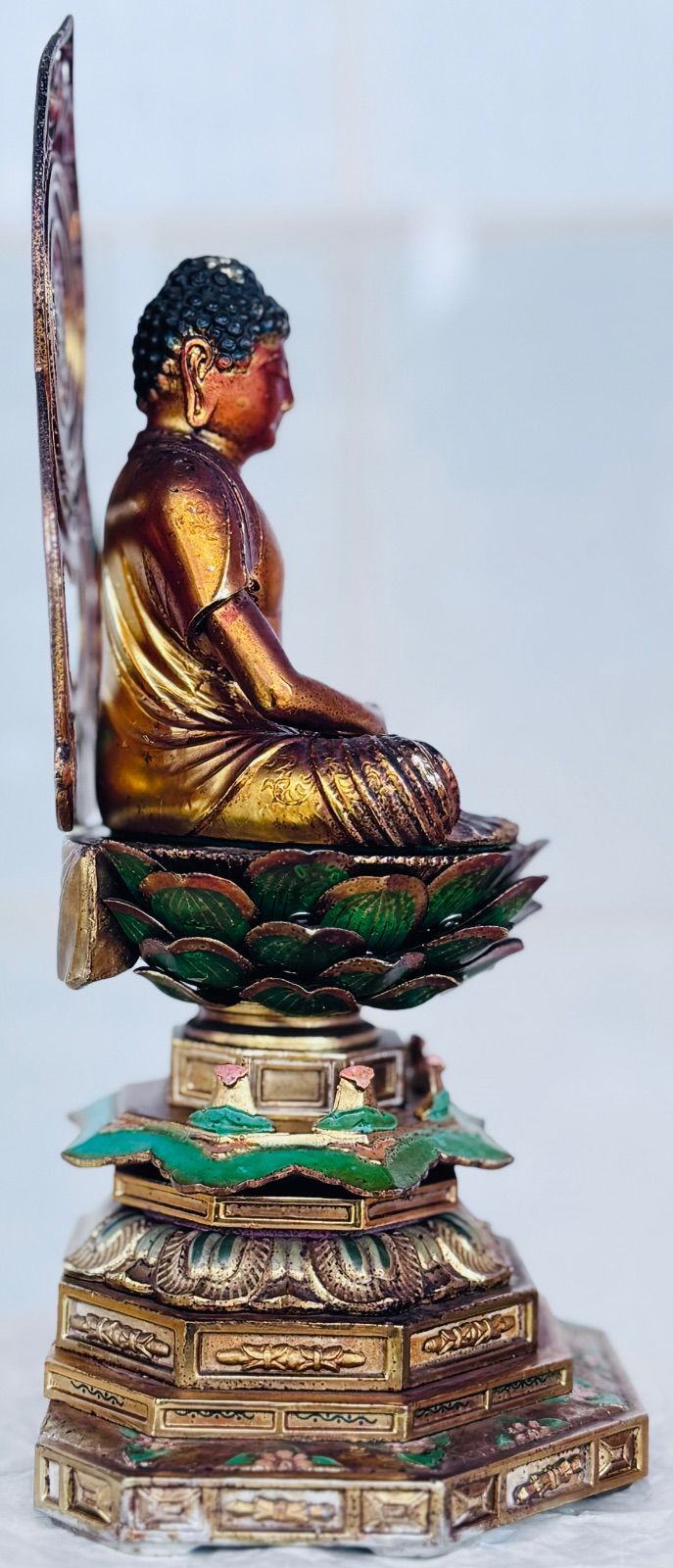 金色の仏陀 釈迦如来（釈迦牟尼仏陀・ブッダ） 鍍金仏 【公式通販】