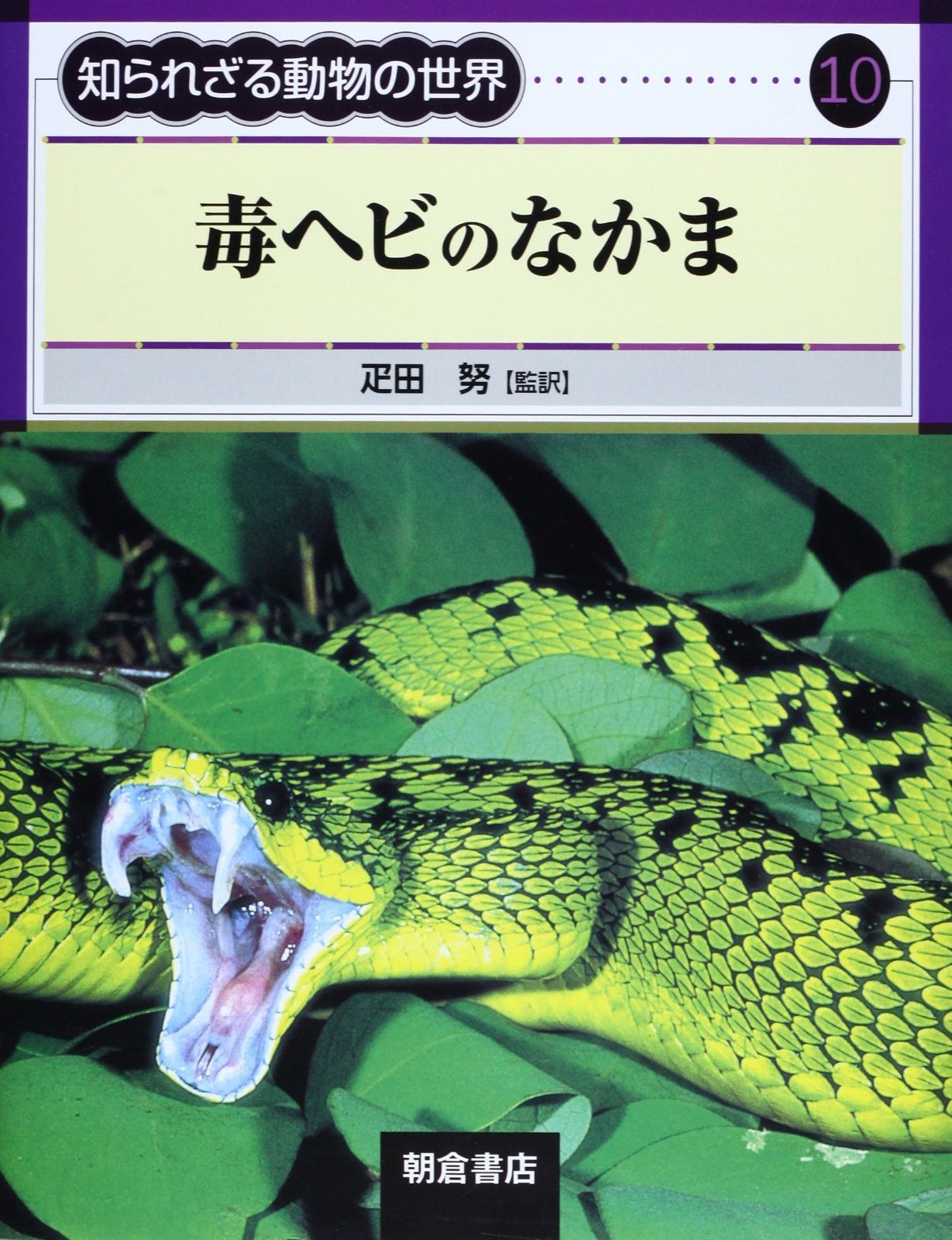 毒ヘビのなかま 知られざる動物の世界 10